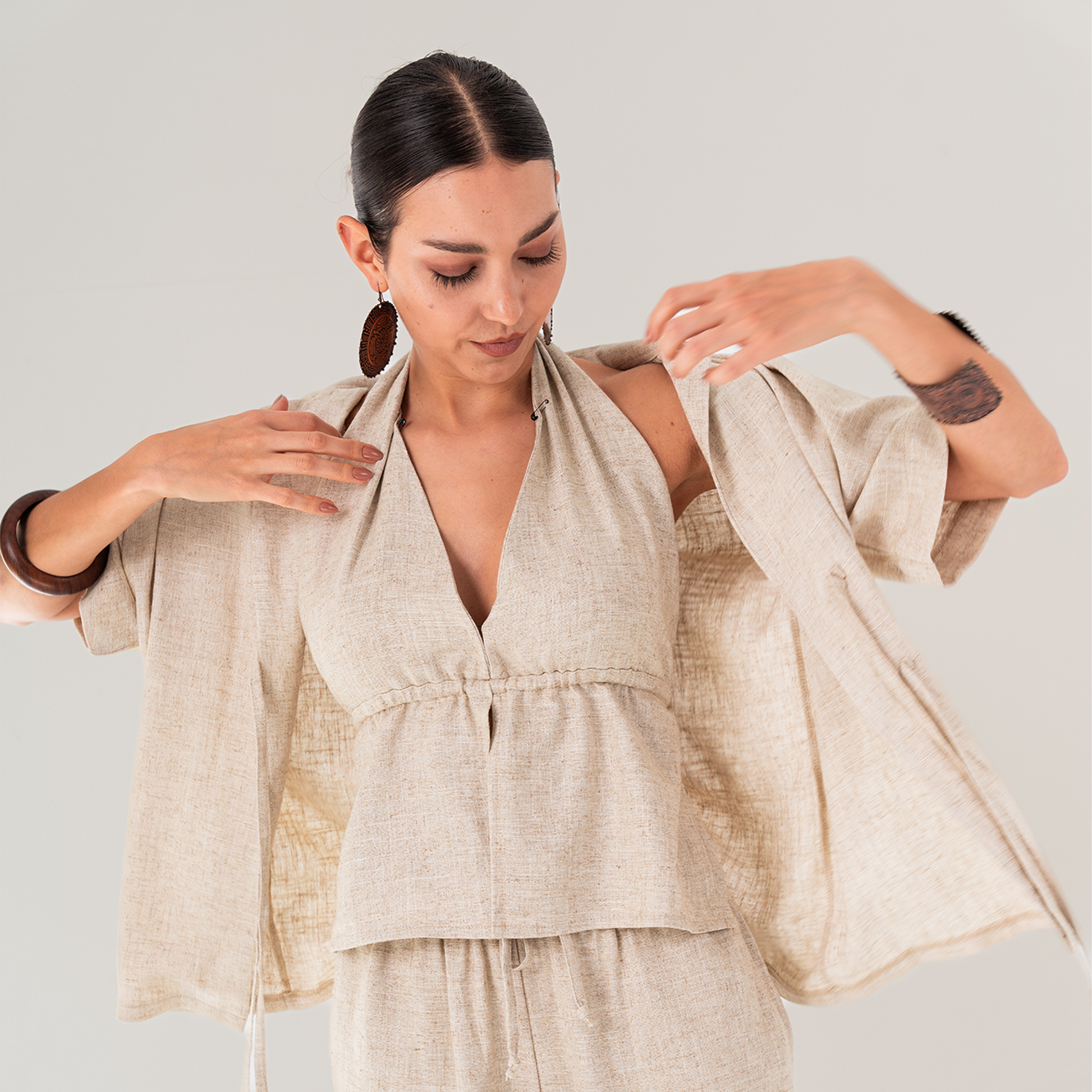 Minimalist Linen Shirt