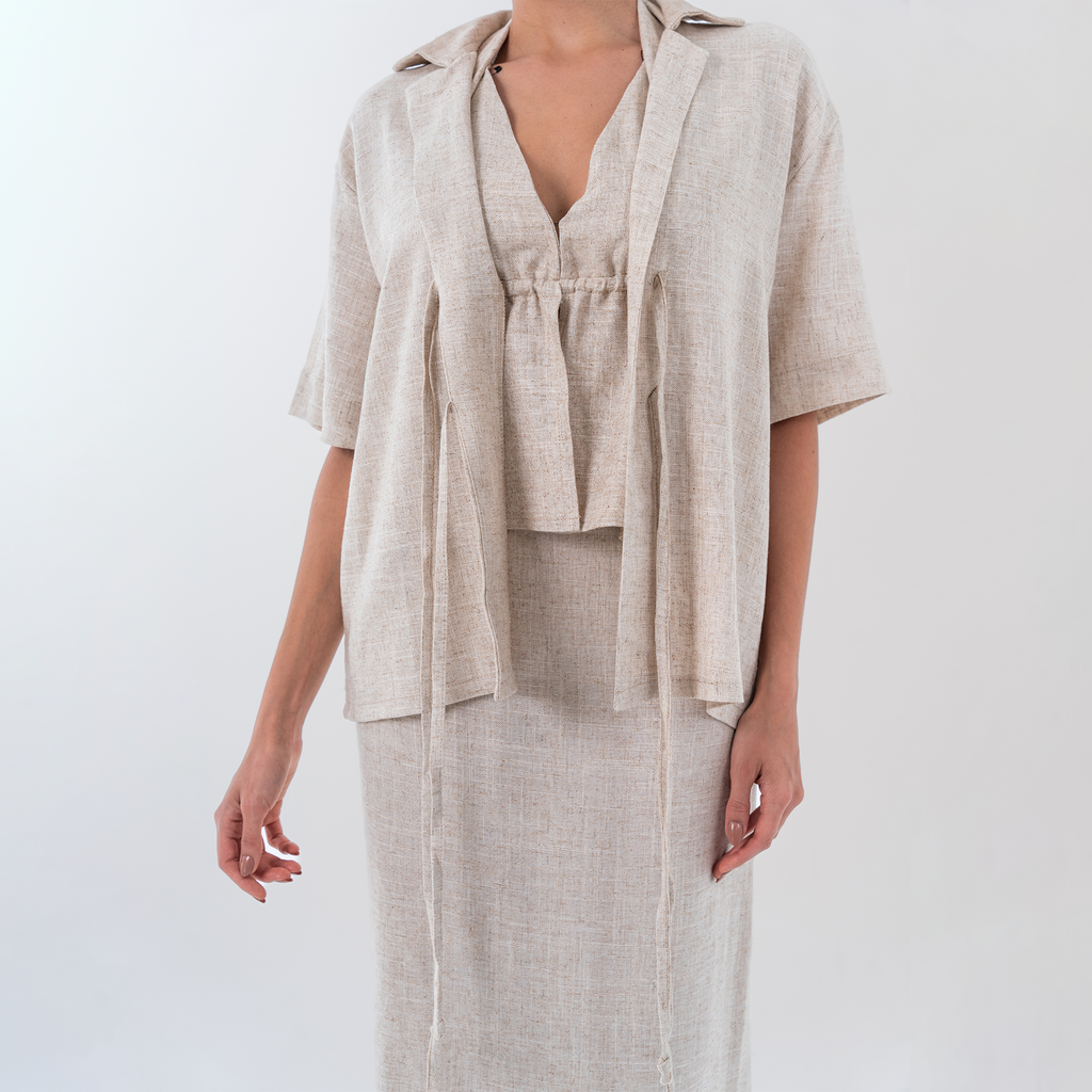 Minimalist Linen Shirt