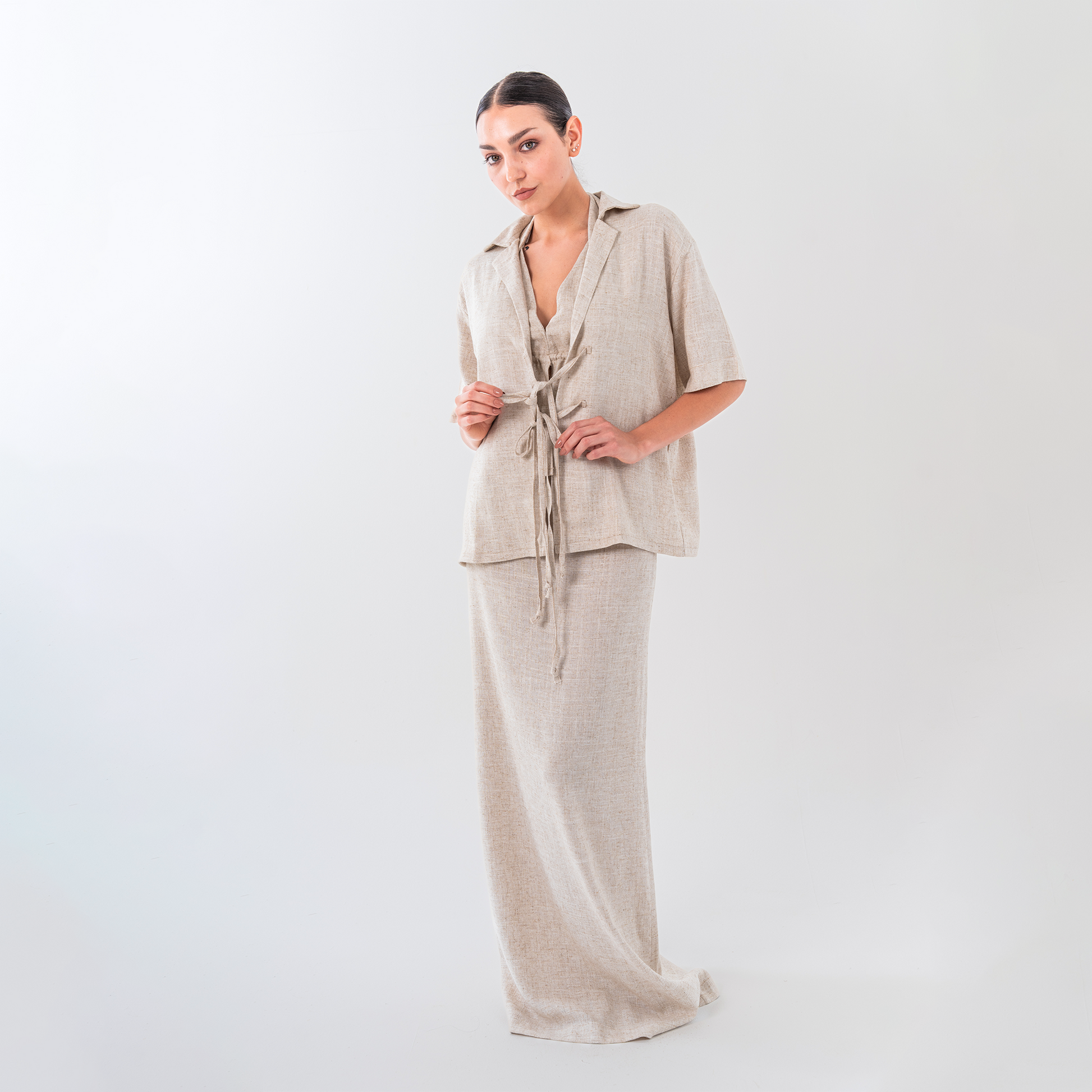 Minimalist Linen Shirt