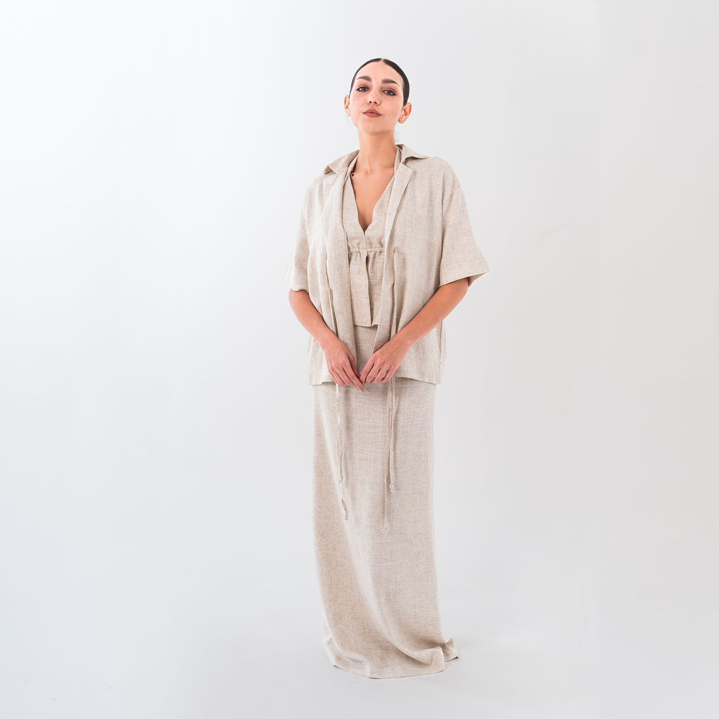 Minimalist Linen Shirt
