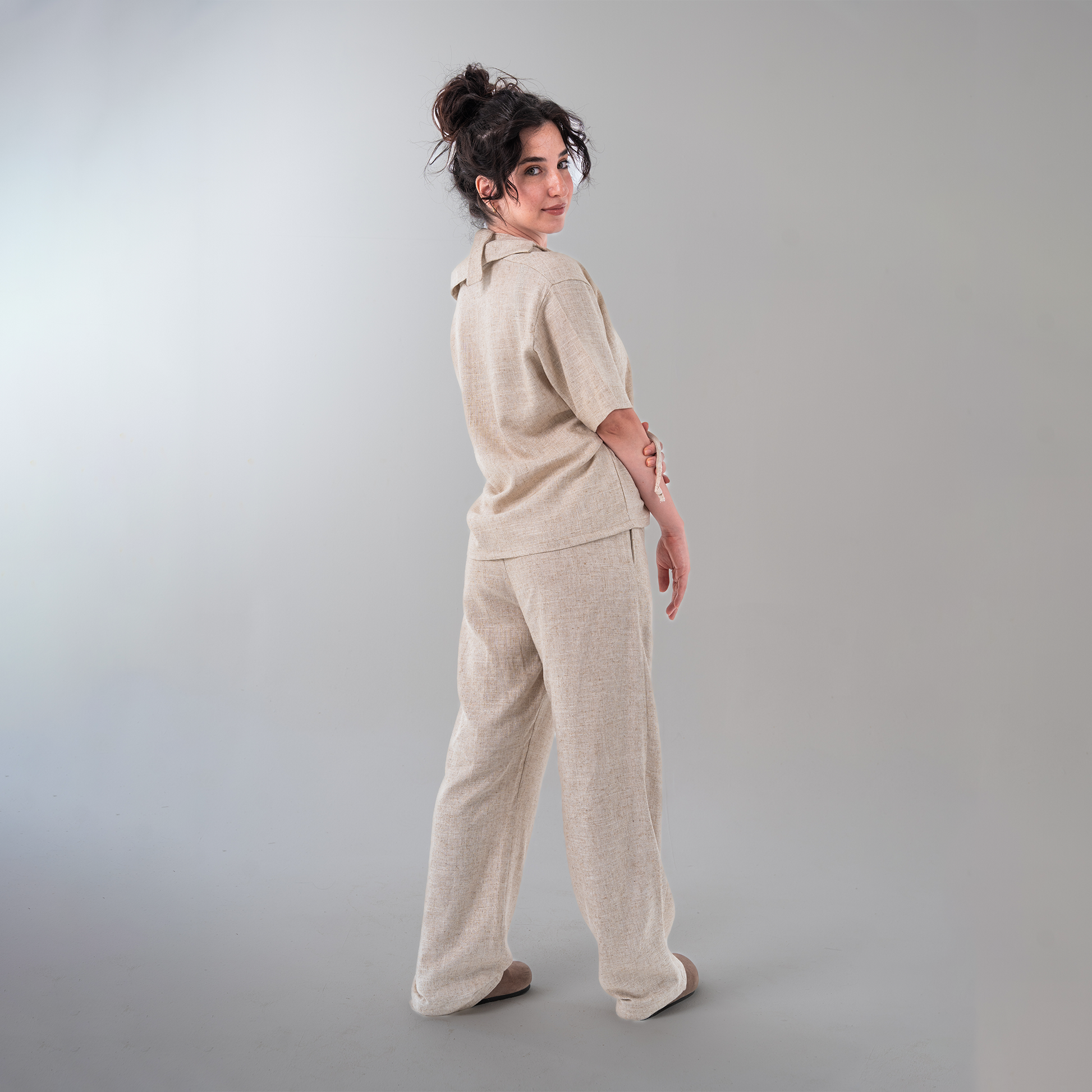 Minimalist Linen Pants