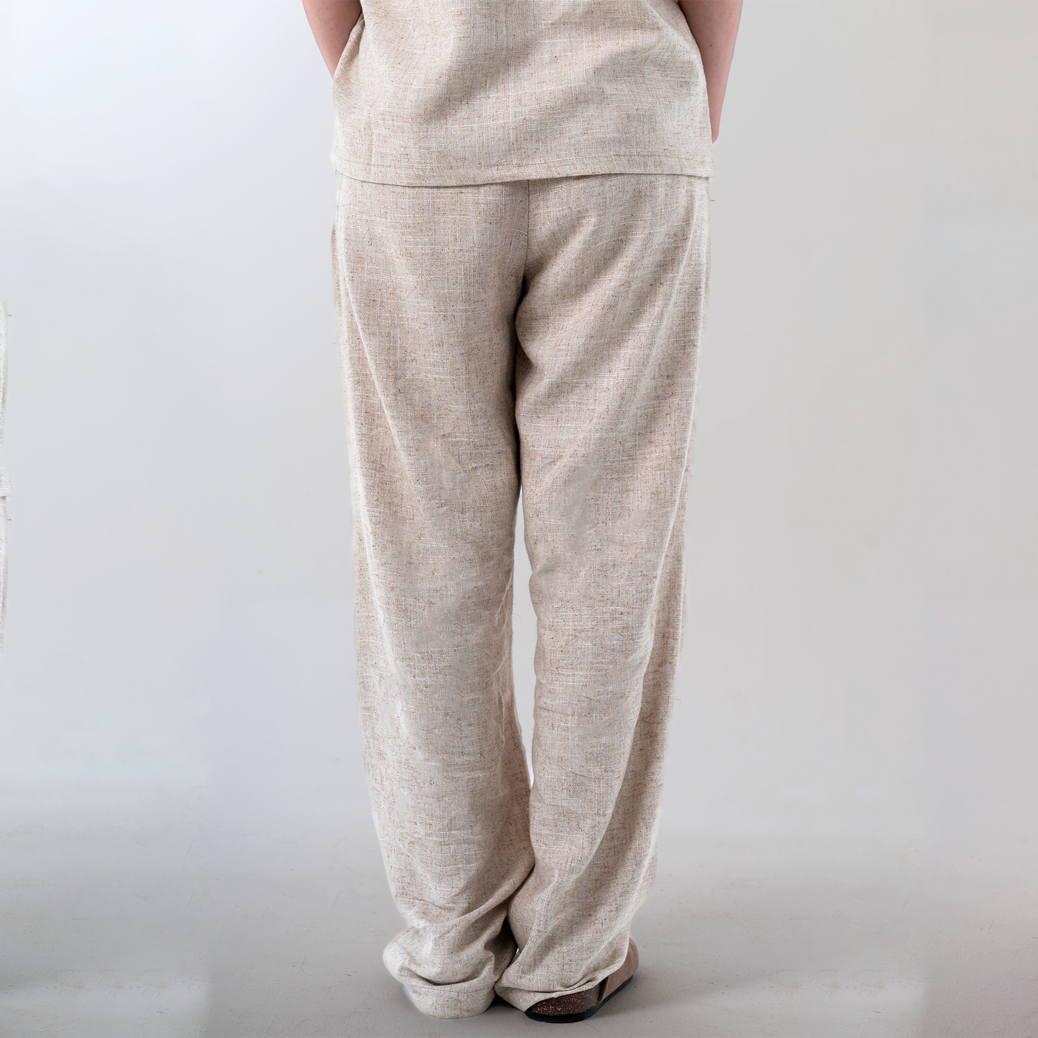 Minimalist Linen Pants - Baloska