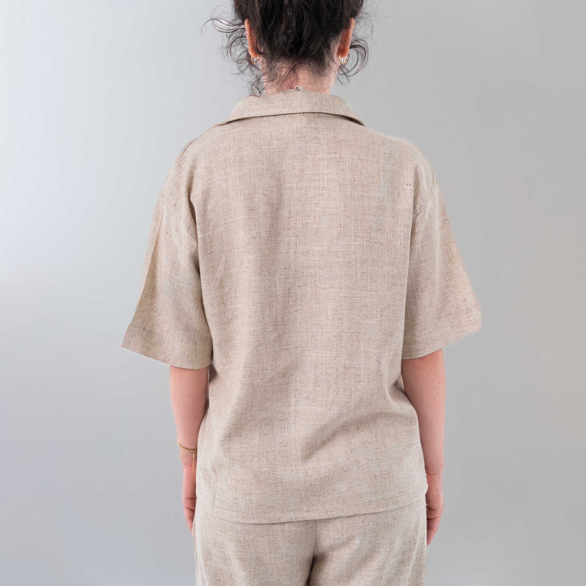 Minimalist Linen Shirt - Baloska