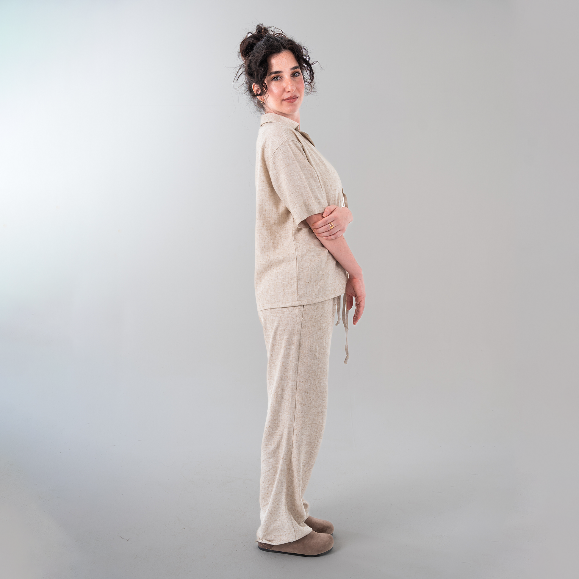 Minimalist Linen Pants