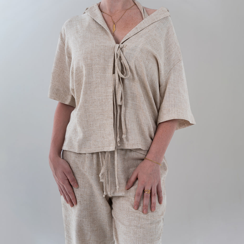 Minimalist Linen Shirt