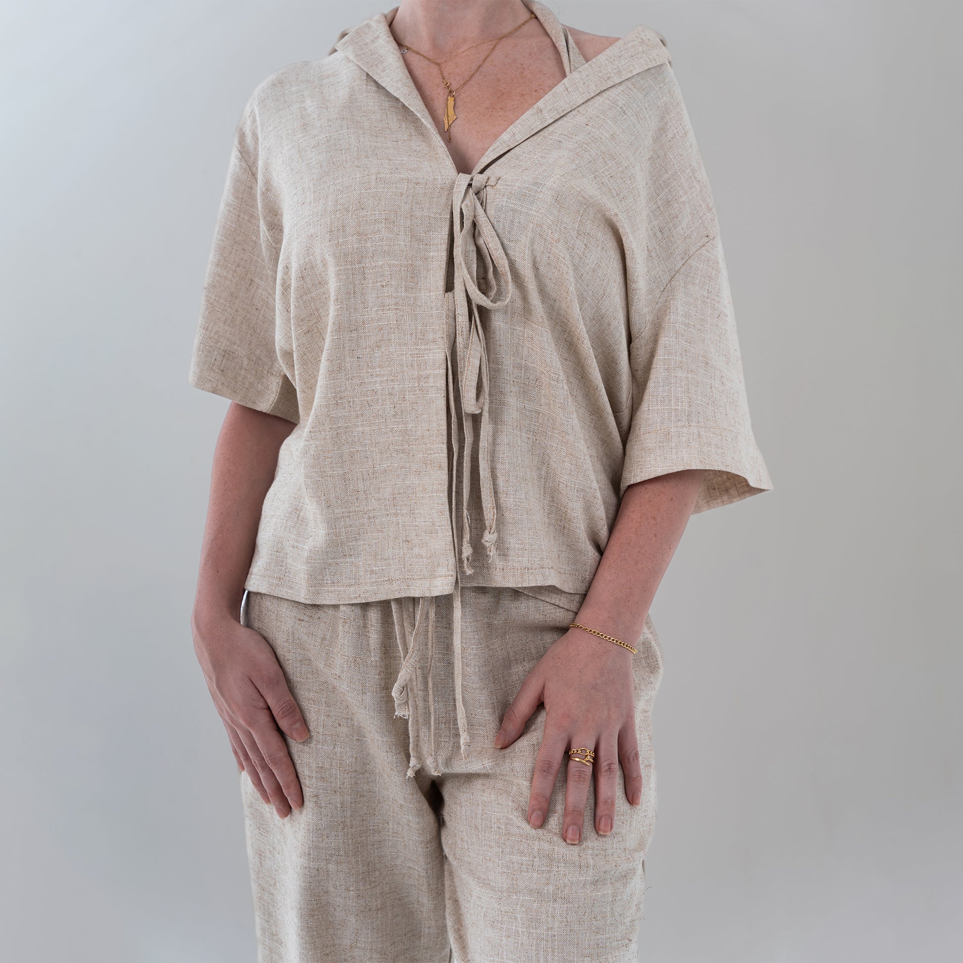 Minimalist Linen Shirt