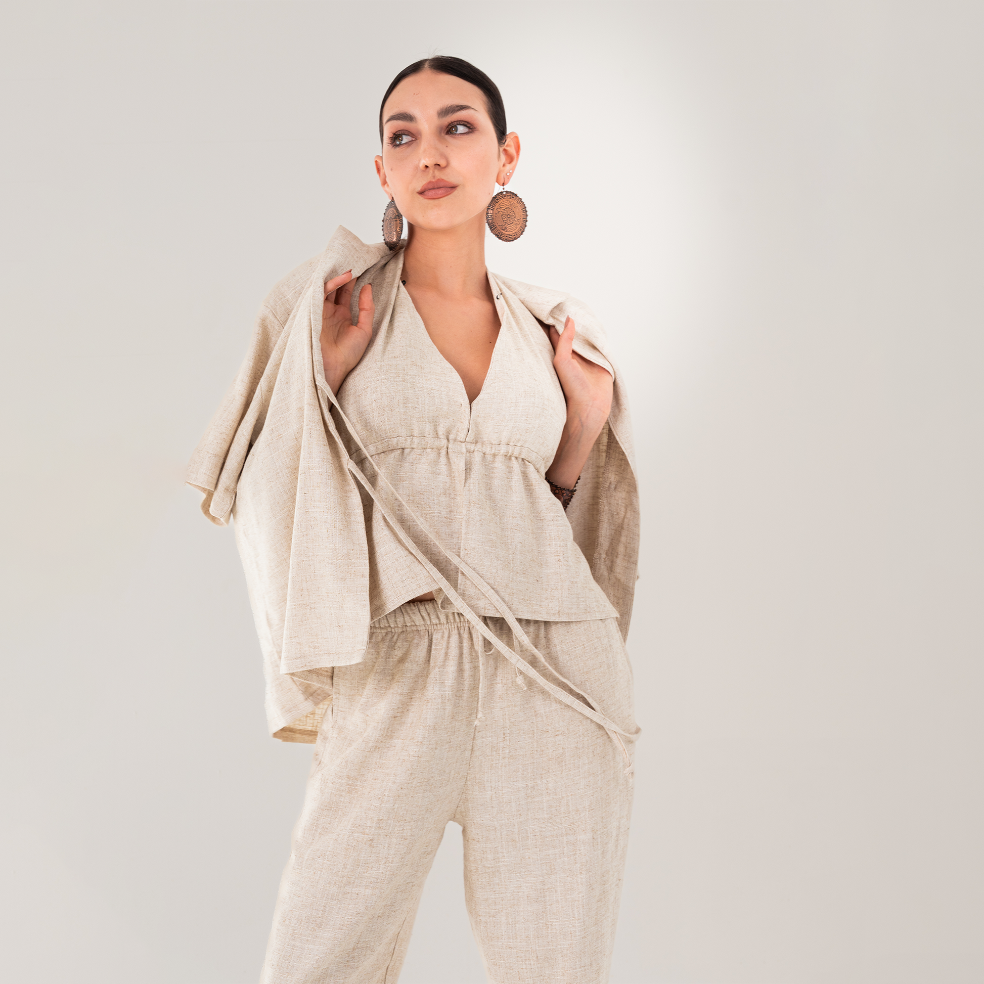 Minimalist Linen Shirt