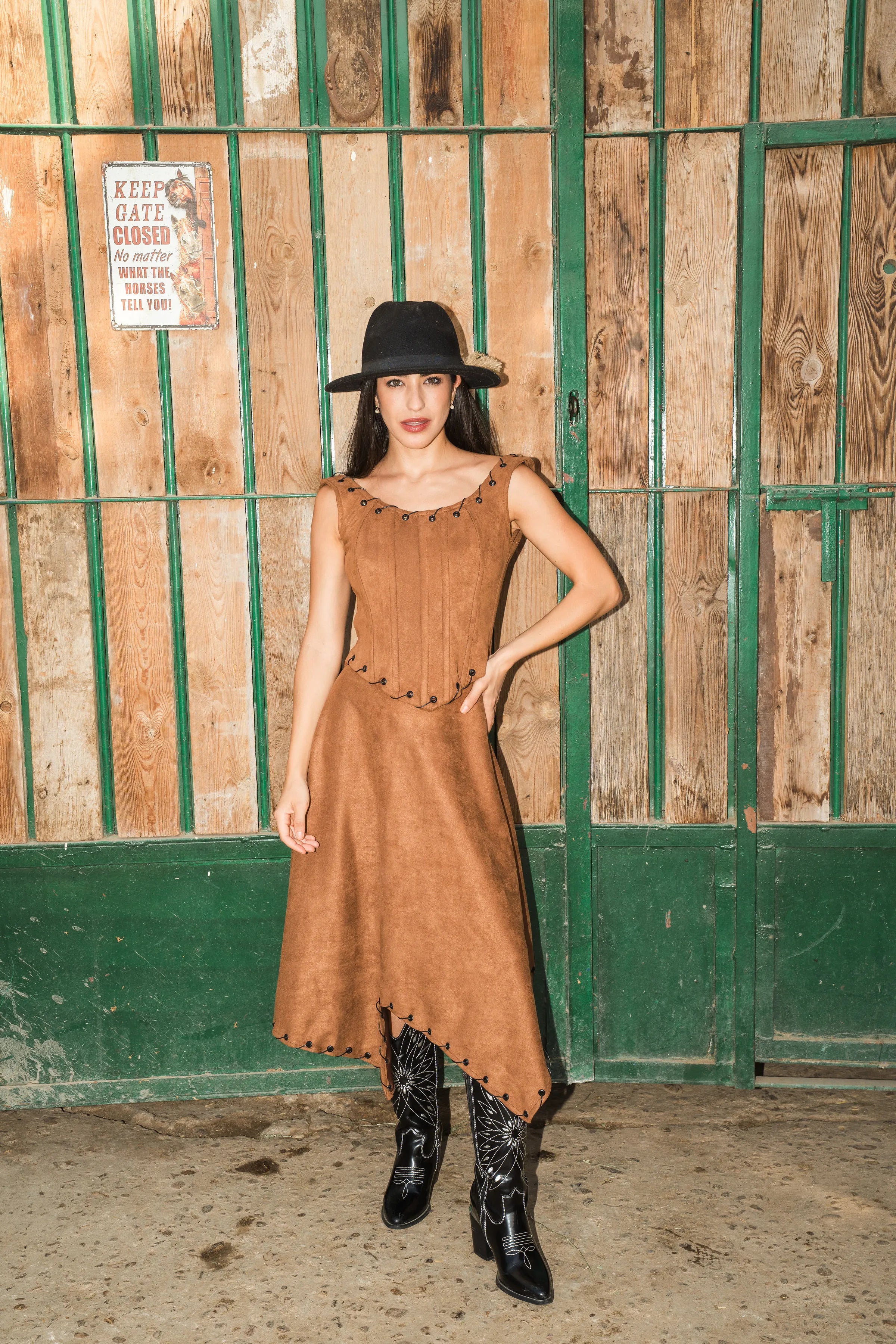 Effortless western skirt - Baloska