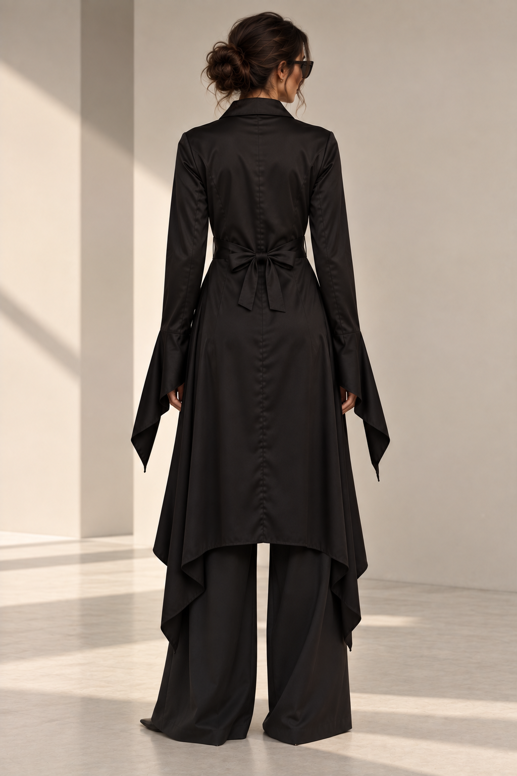 Asymmetrical Shirt Dress