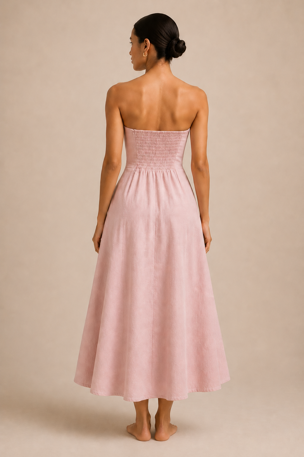 Linen Midi Dress