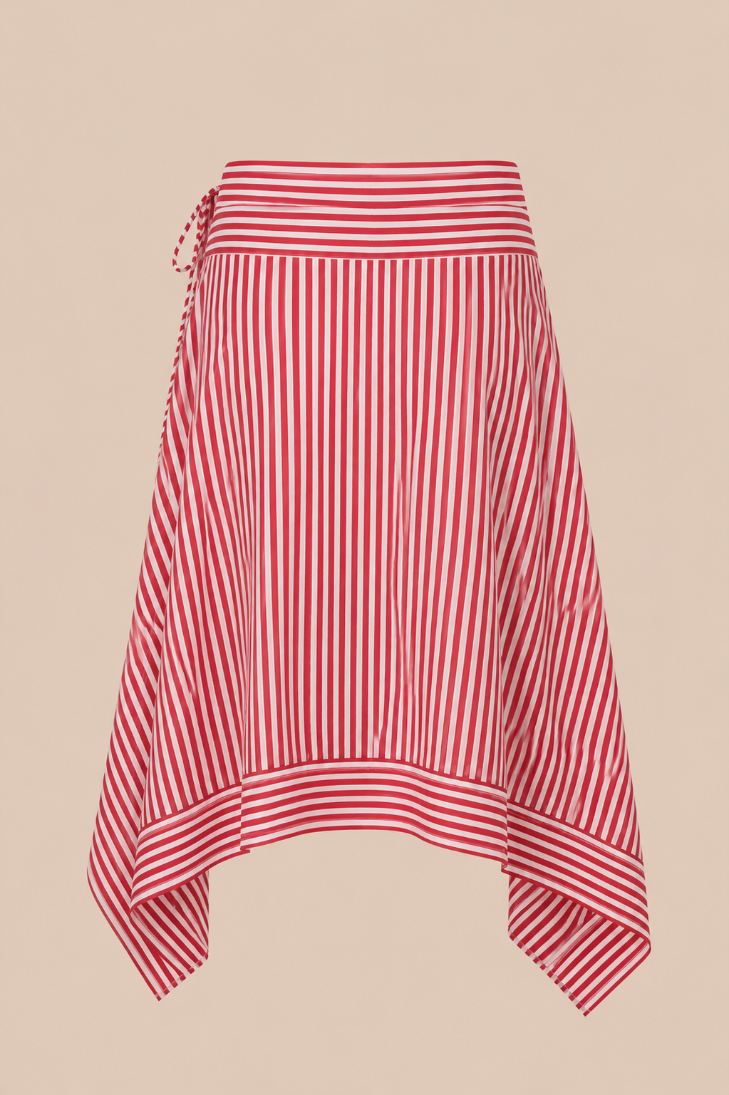 Halter Top and Skirt striped Set