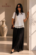 Lace-Trim T-Shirt