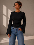 The Flare-Sleeve Blouse