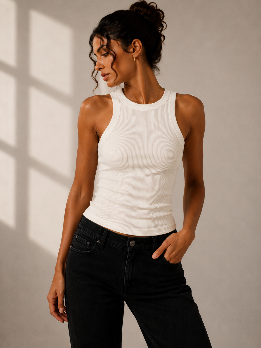 Sleek Ribbed Tank