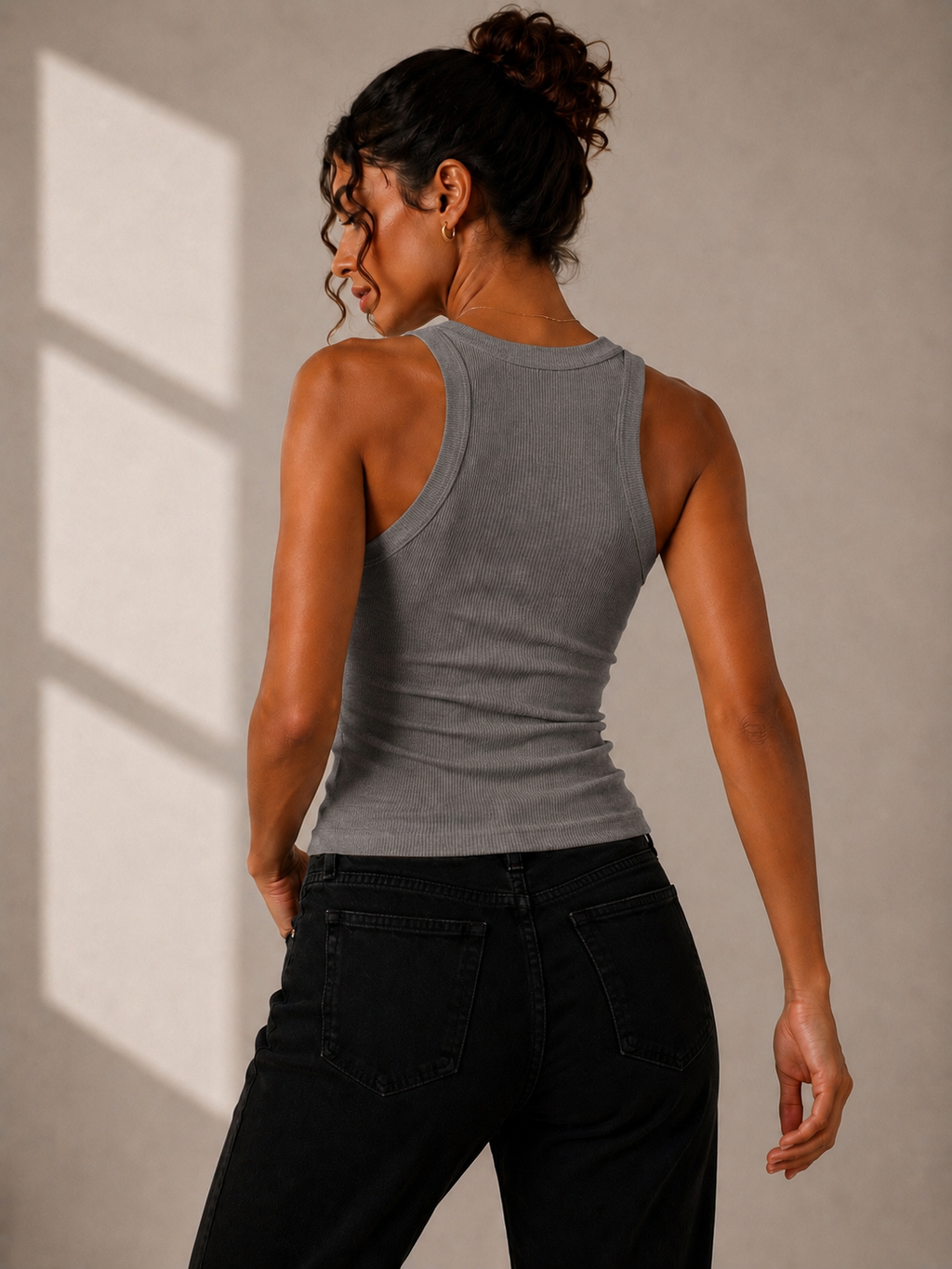 Sleek Ribbed Tank
